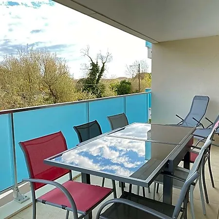 Appartement T3 Avec Grande Terrasse Et Parking Narbonne-Plage